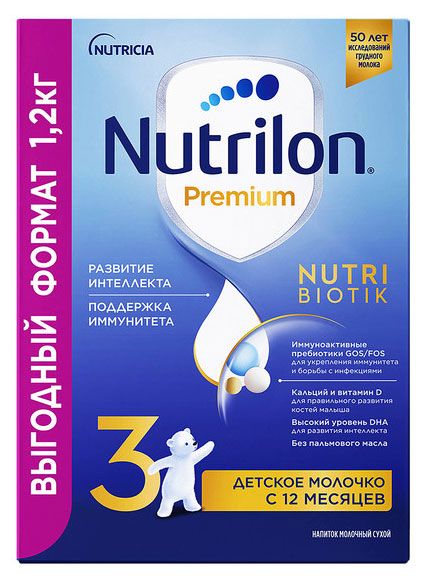 

Смесь Nutrilon Premium 3 Junior С 12 месяцев 1.2 кг