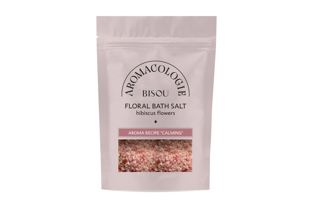 

Соль для ванны Bisou Aromacologie Успокаивающая гибискус 330г