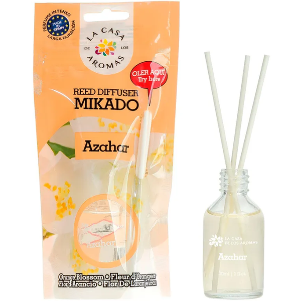 Ароматический диффузор La Casa de los Aromas Mikado Цветок апельсинового дерева, с палочками 30 мл
