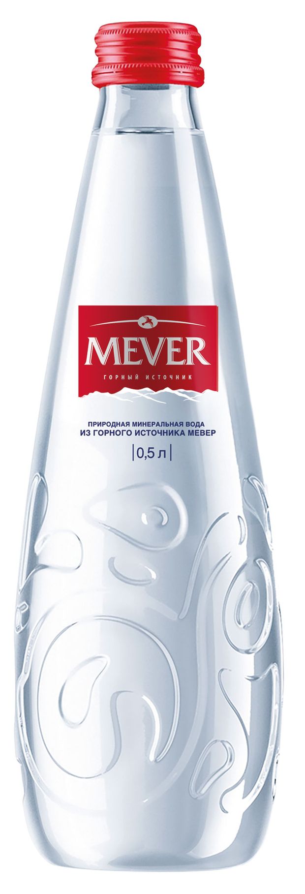 

Вода питьевая Mever минеральная негазированная стекло 0.5 л