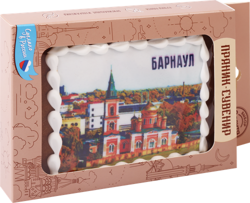 

Пряник Лента Выбор экспертов Города Барнаул 100 г