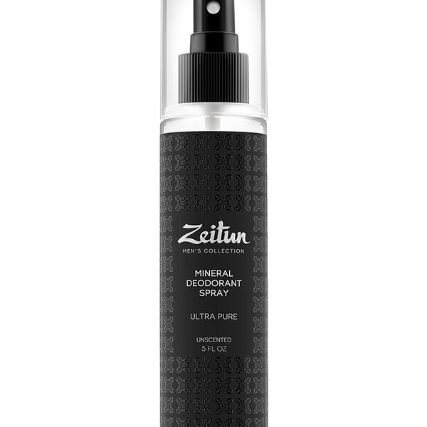 Дезодорант-антиперспирант мужской спрей Zeitun Men's Collection Нейтральный минеральный без запаха 150 мл