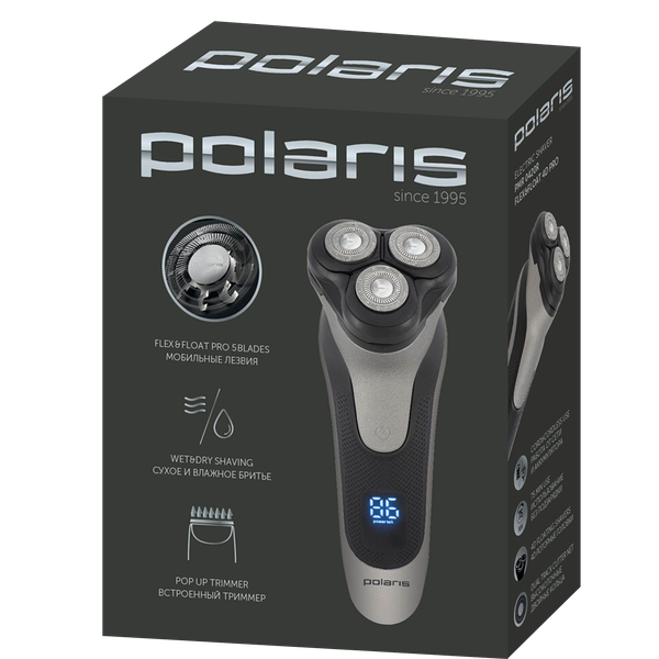 Бритва Polaris PMR 0420R Мощность 5 Вт