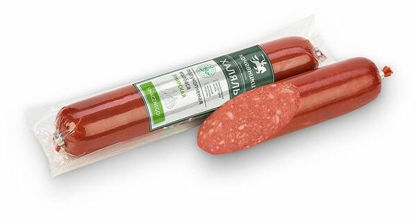 Колбаса Кочевники Эмирская халяль полукопченая 330г