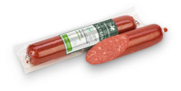 

Колбаса Кочевники Эмирская халяль полукопченая 330 г