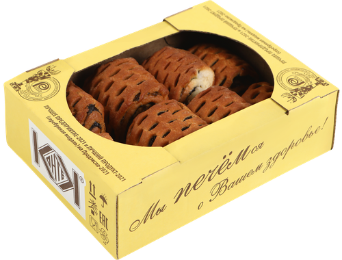 

Рулет Контек Фигурный с маковой начинкой 400 г