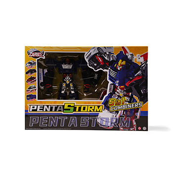 Игрушка Hello Carbot Penta Storm трансформер 29 см, Китай