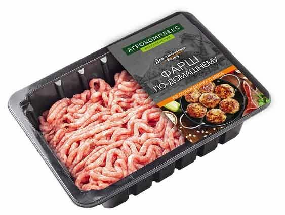 Фарш мясной Агрокомплекс По-домашнему охлажденный