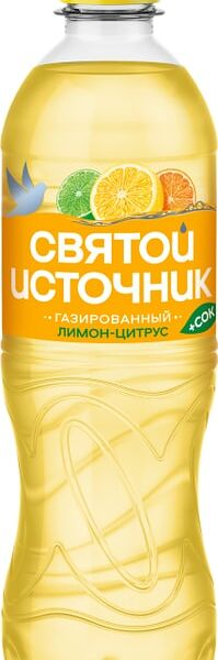 Напиток Святой Источник Вода + Сок Лимон-Цитрус 500мл
