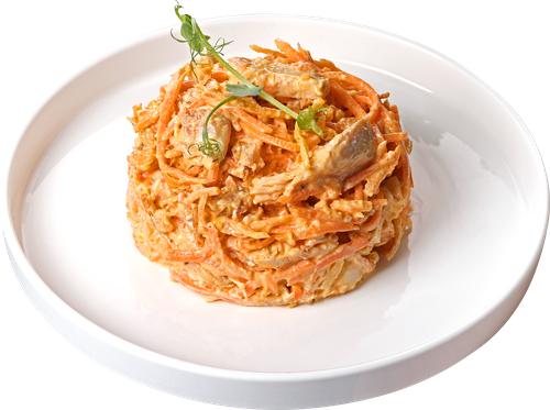 

Закуска Лента Fresh Курица по-корейски вес