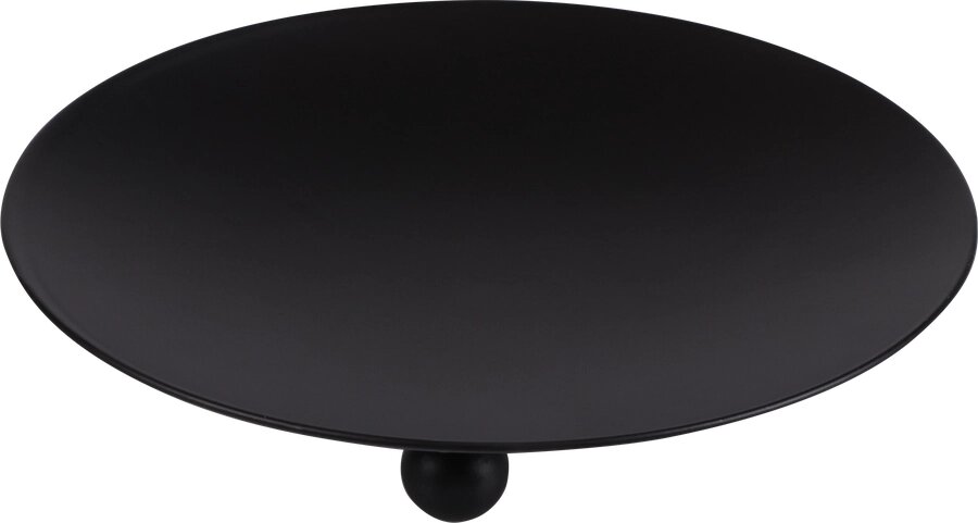 

Подсвечник HOMECLUB Candle Plate Black 9х2,5см, черный, железо, Арт. CCGB-17