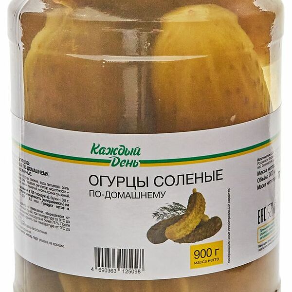 Огурцы соленые Каждый День