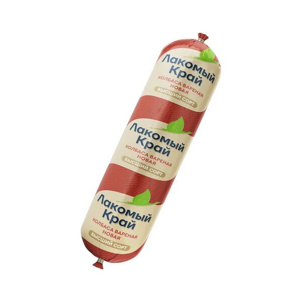Колбаса вареная Лакомый край Новая в/с вес г/я Охл вес Юнимит