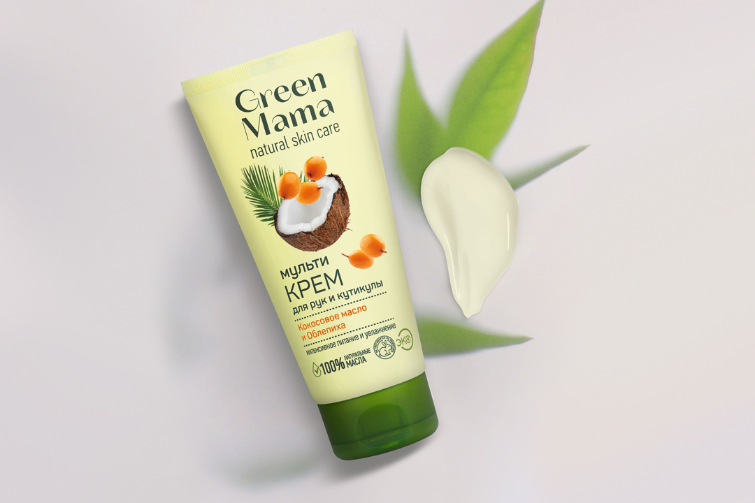 

Крем для рук и кутикулы Green Mama Мультикрем 100 мл