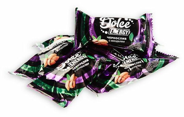 Чернослив в шоколаде Dolce Energy с миндалем