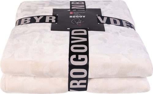 

Плед Platinum choice бежевый велсофт 220x240 см