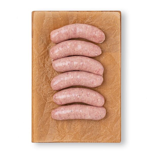 Колбаски с индейкой и сливками