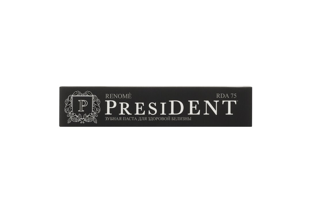 

Зубная паста President Renome для здоровой белизны, 75 мл
