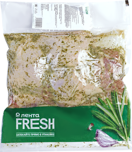

Бедро куриное ЛЕНТА FRESH в маринаде, вес до 1000г