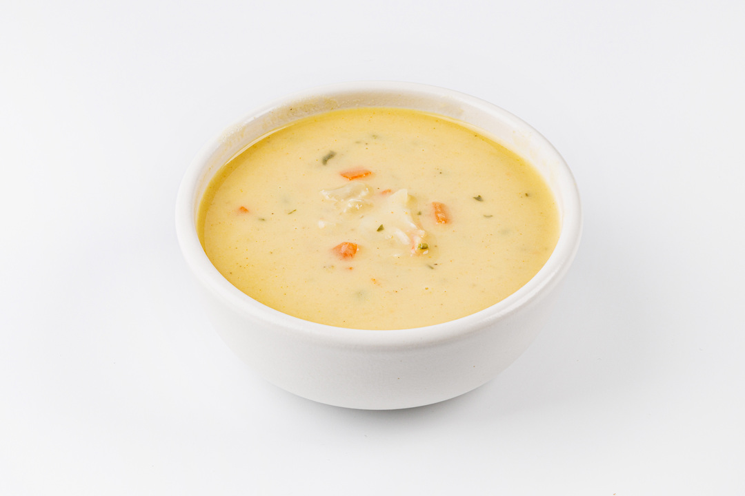 

Сливочный суп ВкусВилл с креветками и треской 270 г