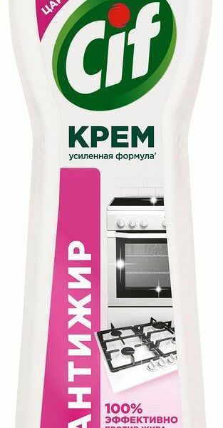 Чистящий крем Cif Aroma Розовая свежесть душистый иланг-иланг и фрезия