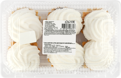 

Набор пирожных Сладкая Дюжина Джемайка 270 г 6шт