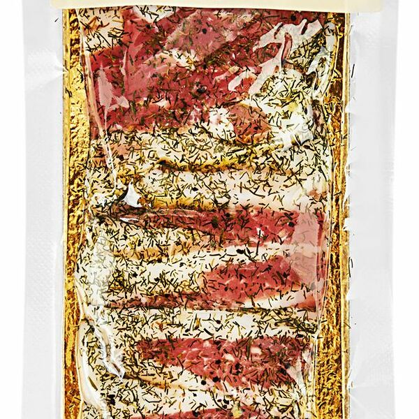 Шпик сыровяленый Сербская Зимница с пряностями нарезка 100 г