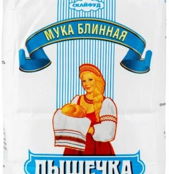 Мука Пышечка пшеничная блинная высший сорт