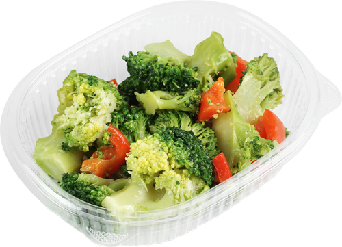 

Брокколи Лента Fresh на пару с болгарским перцем вес