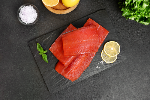 

Нерка Лента Fresh филе слабосоленое вес