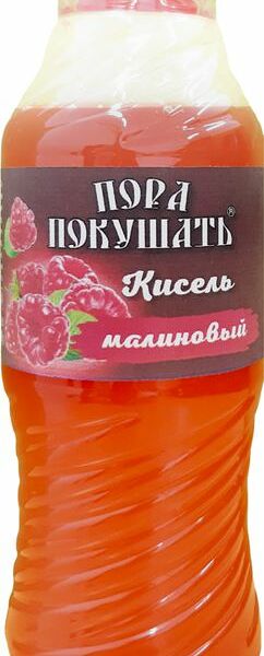Кисель Пора покушать Малиновый питьевой 0.41л