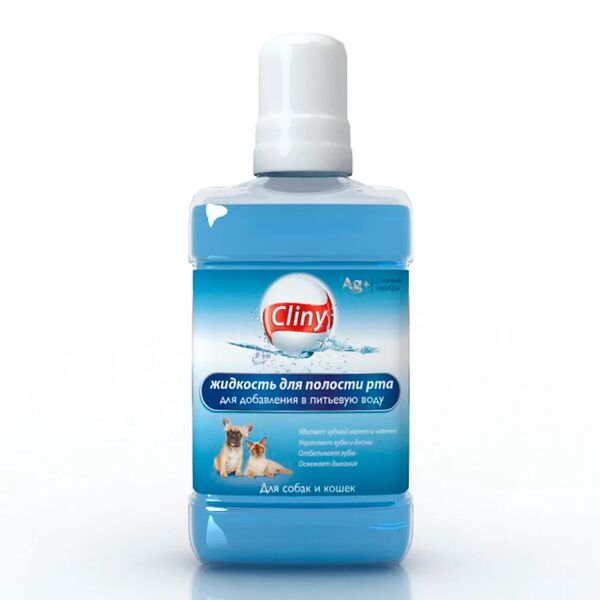 Жидкость для полости рта Cliny для кошек и собак 300 мл