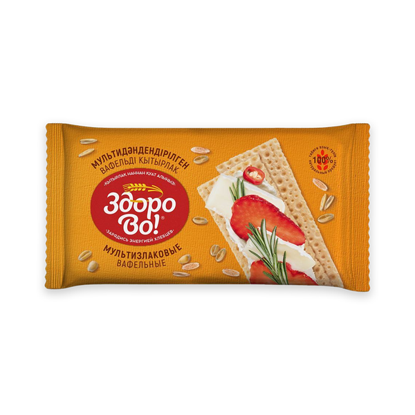 Хлебцы Здорово! вафельные мультизлаковые 70 г
