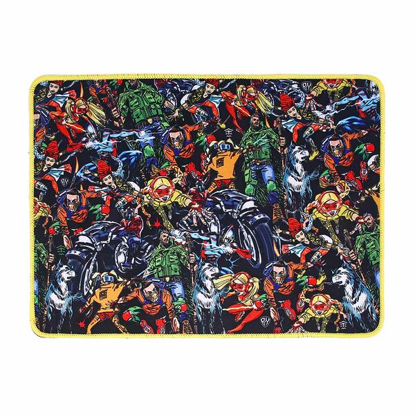 By коврик игровой, 360x260x2.5мм, с рисунком, полиэстер, каучук, герои вселенной