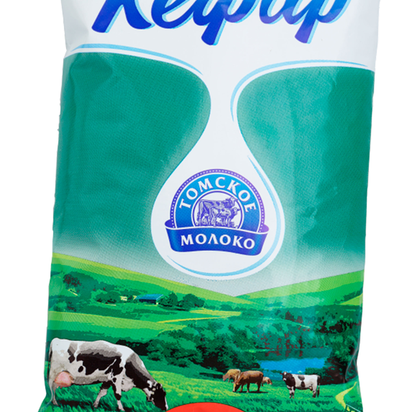 Кефир Томское молоко 2,5% БЗМЖ, 900 г
