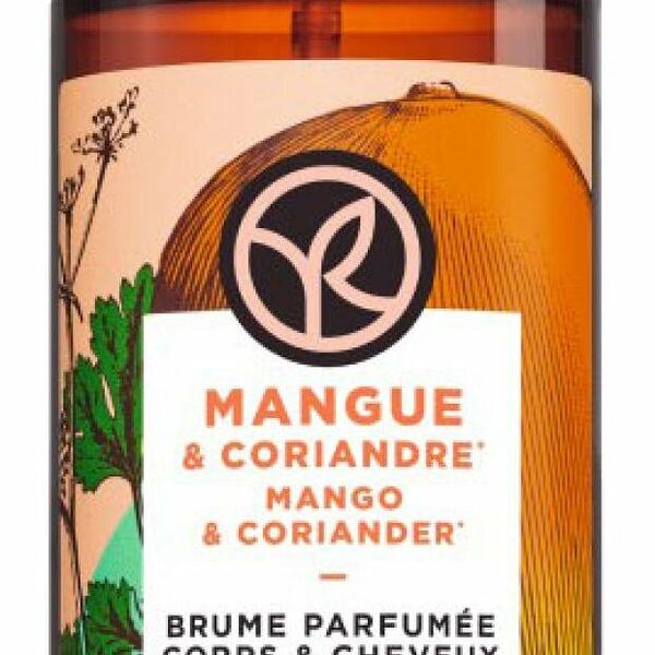Спрей парфюмированный для тела и волос Yves Rocher Манго и кориандр
