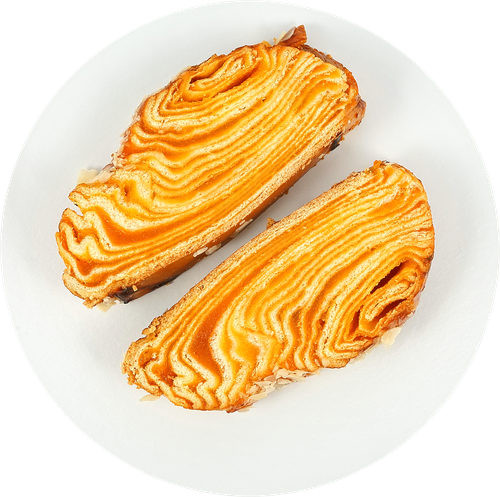 

Коса сдобная Лента Fresh с начинкой манго вес