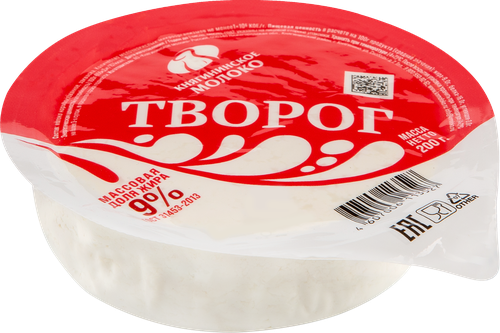 

Творог Княгининское молоко 9% 200 г