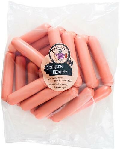 Сосиски Мит Стар Нежные вареные, вес