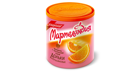 Мармелад Ударница Мармеландия Апельсиновые дольки 250г