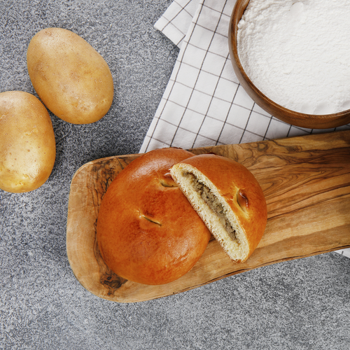 

Пирожок Лента Fresh Домашний с печенью и картофелем 100 г