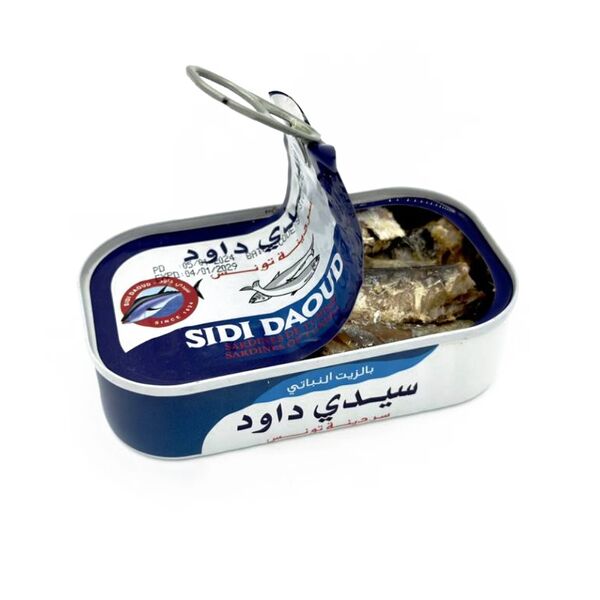 Сардины Sidi Daoud в масле, 120 г