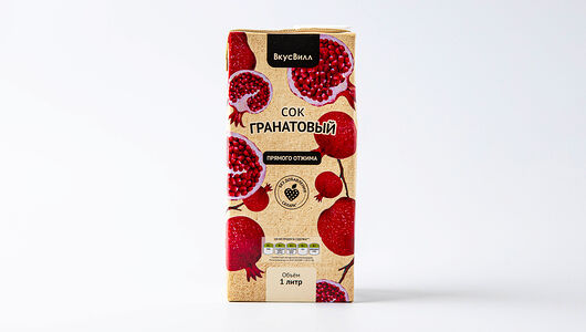 Сок гранатовый, прямого отжима