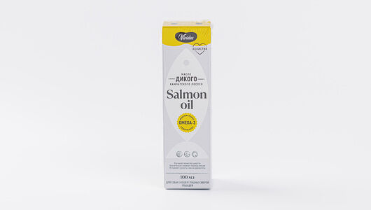 Масло Vividus лососевое для кошек и собак, 100 мл