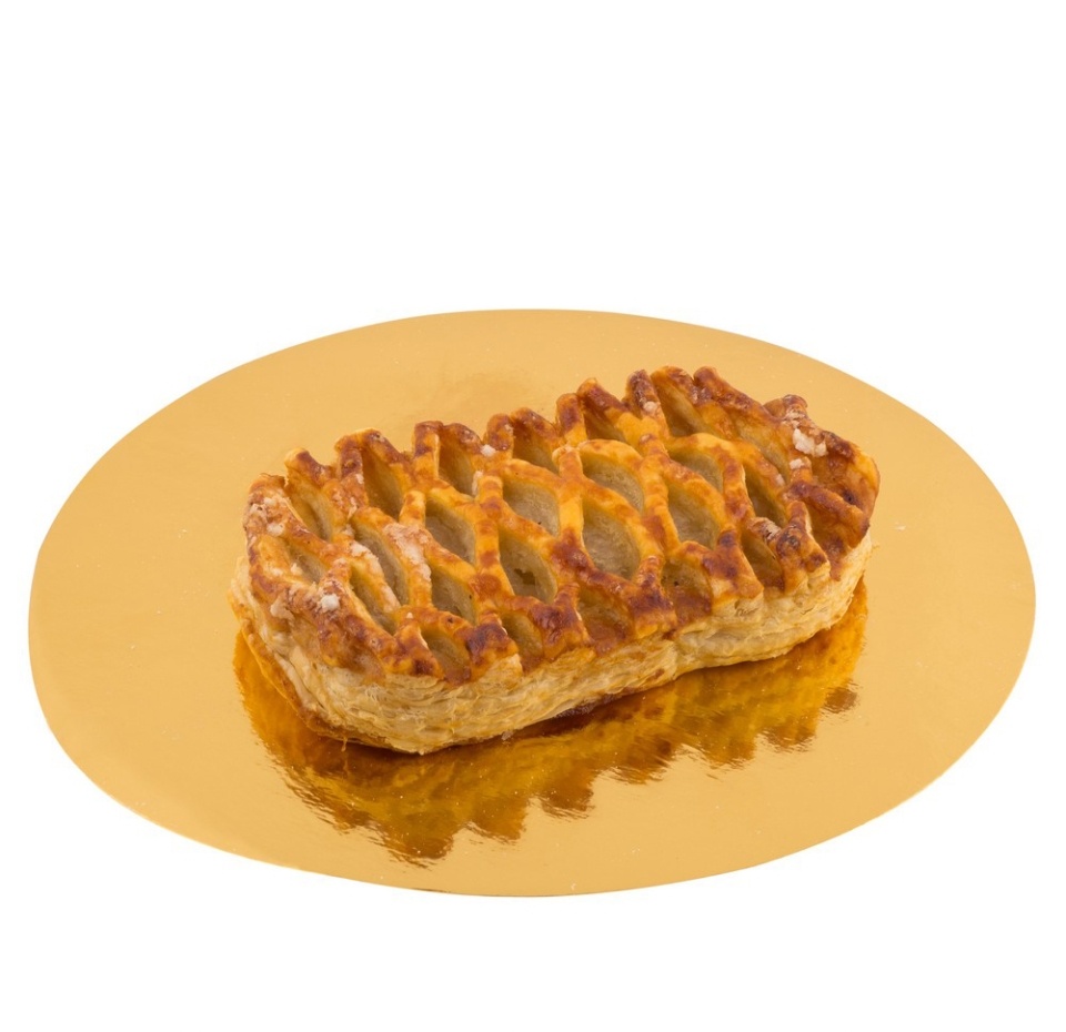 

Выпечка слоеный пирожок Mantinga с яблочной начинкой 85 г