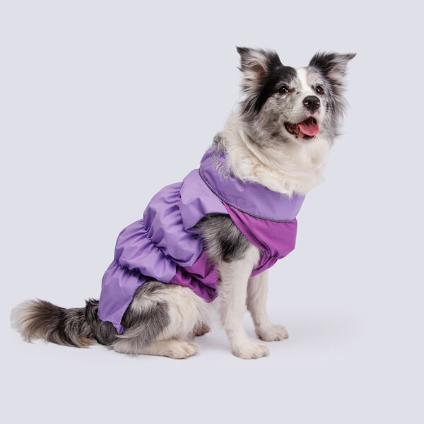 Жилетка Rungo мембрана с подкладкой девочка длина спины 42 обхват груди 75 лаванда