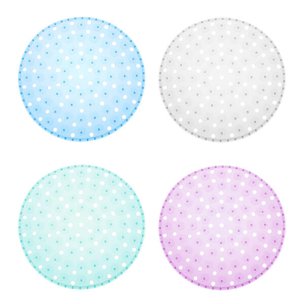 Vetta коврик в раковину противоскользящий, пвх, d32см 