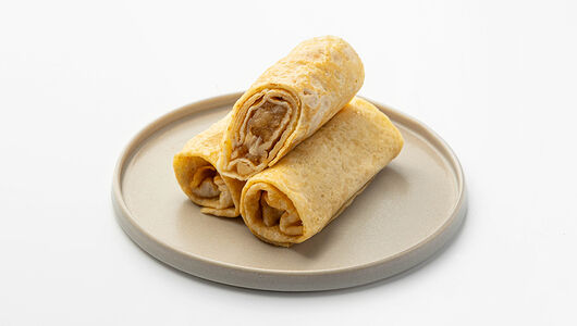 Блины с яблоком