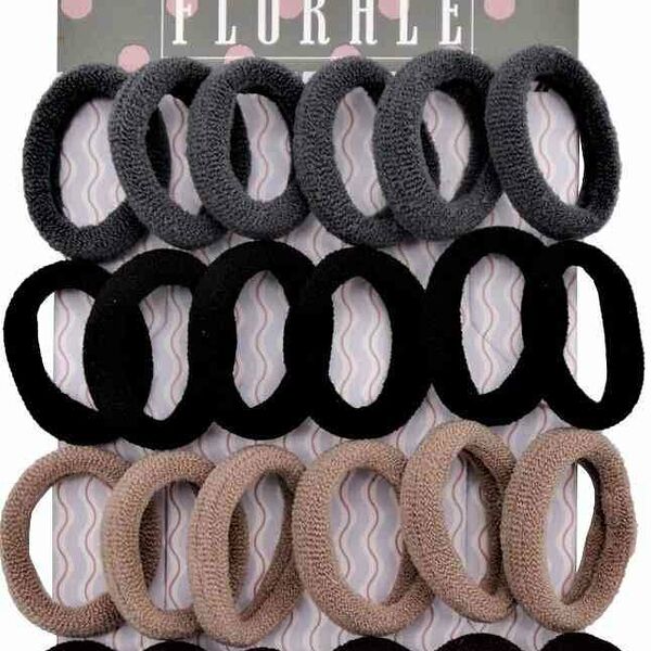 Резинки для волос Florale DNZ1-56 цвет в ассортименте, 24 шт