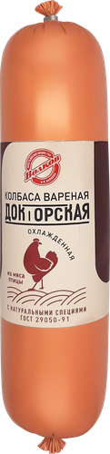 

Колбаса вареная КХ ВОЛКОВ Докторская, высший сорт, весовая